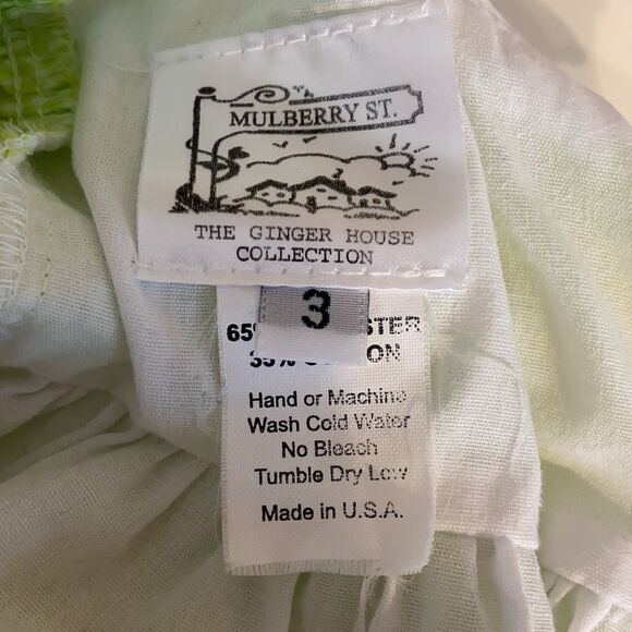 Mulberry street Gingham Easter Egg Smocked Dress - Picture 6 of 6